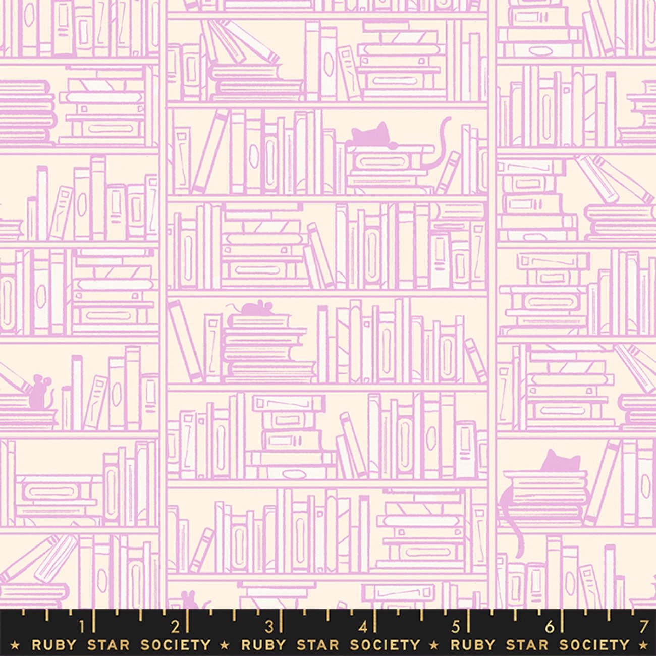 Patchwork Baumwolle - Sarah Watts - Reading Nook - Library Macaron
